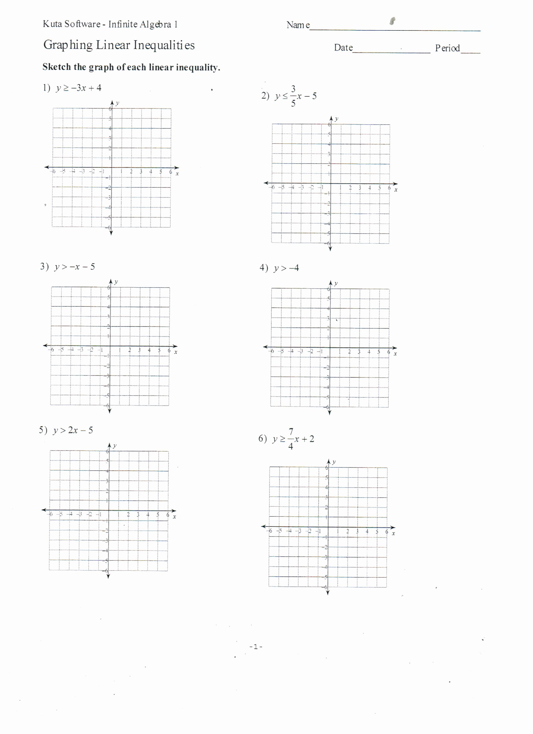 50 Graphing Linear Functions Worksheet Answers Chessmuseum Template Library