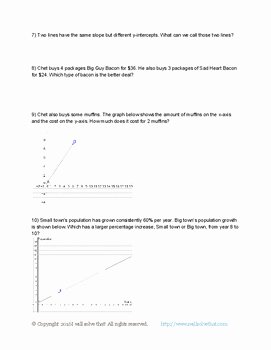 Graphing Proportional Relationships Worksheet Luxury Math 8th Grade 8 Ee B 5 Graphing Proportional