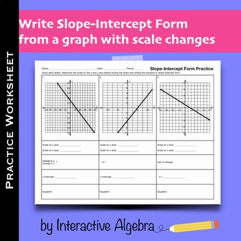 Graphing Slope Intercept form Worksheet Best Of Practice Worksheet Slope Intercept form From A Graph with