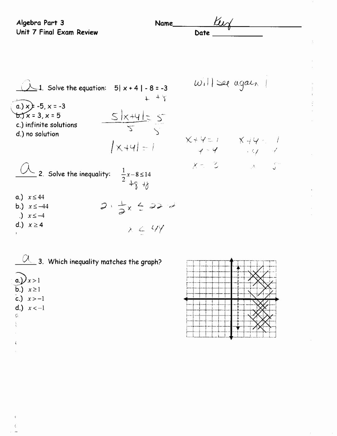 Graphing Systems Of Inequalities Worksheet New Graphing Linear Equations Worksheet Algebra 1