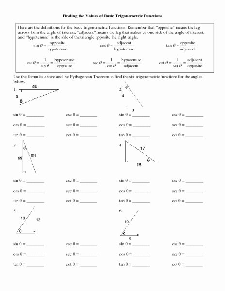 Graphing Trig Functions Worksheet Beautiful Grade 11 Functions Trigonometry Test Wynberg Girls High