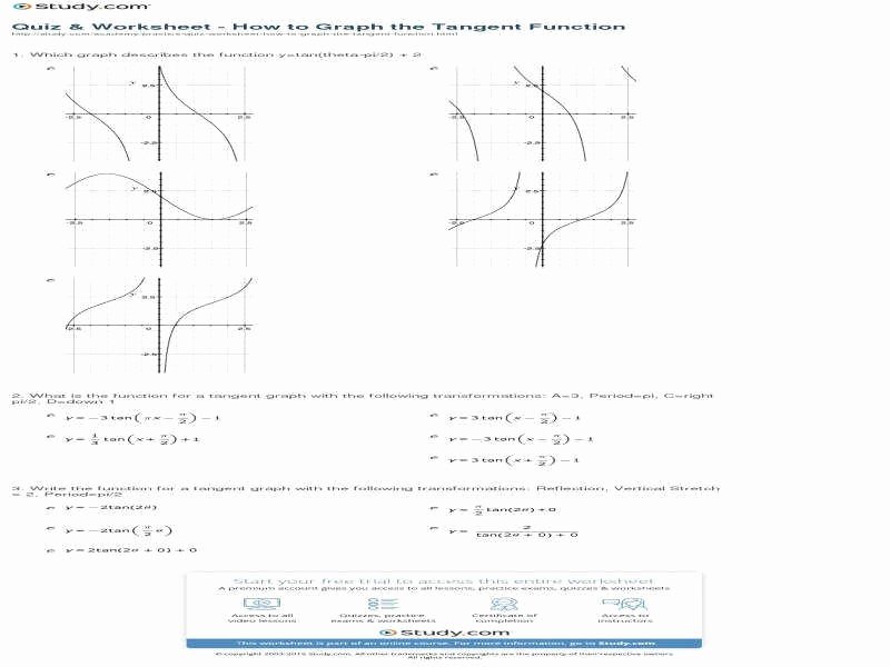 Graphing Trig Functions Worksheet Beautiful Graphing Trig Functions Worksheet