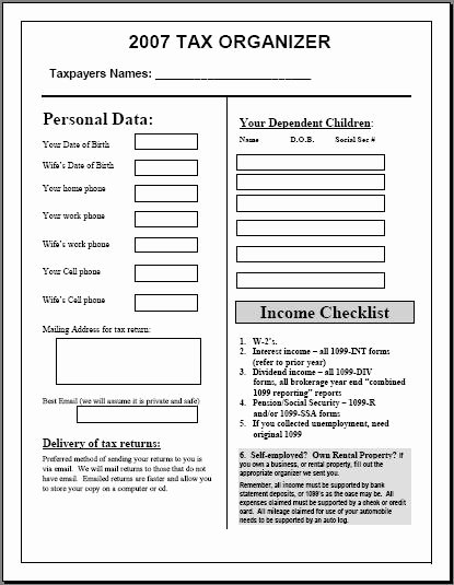 Home Daycare Tax Worksheet Awesome Mcalarney &amp; Brien Inc Pdf Downloads