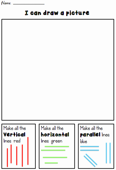 Horizontal and Vertical Lines Worksheet Inspirational Horizontal Vertical &amp; Parallel Lines Activity
