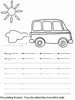 Horizontal and Vertical Lines Worksheet New Preschool Printing Practice