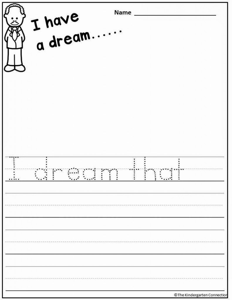 I Have A Dream Worksheet New Honoring Martin Luther King Jr and A Freebie the