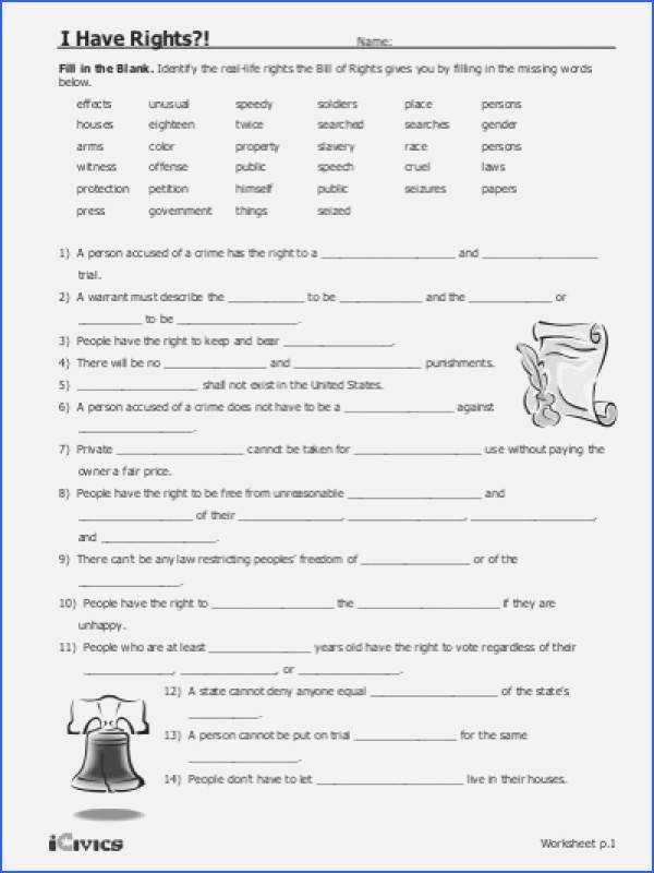 I Have Rights Worksheet Answers Elegant forms Energy Worksheet Doc Matter and Answers Resume