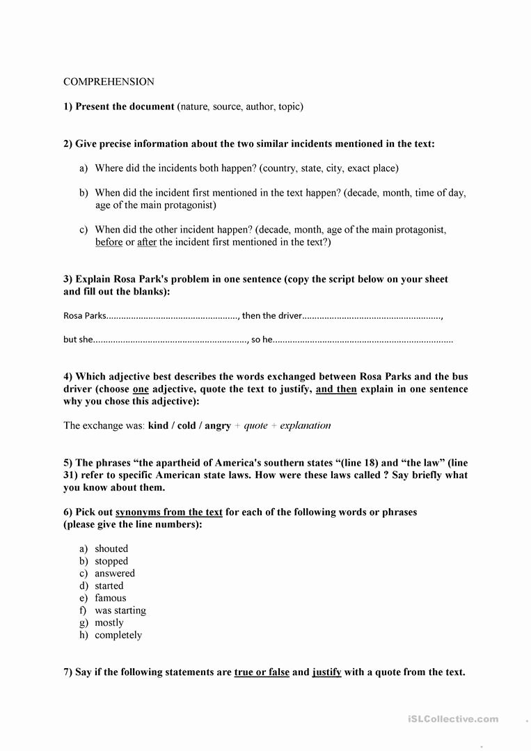 50 I Have Rights Worksheet Answers