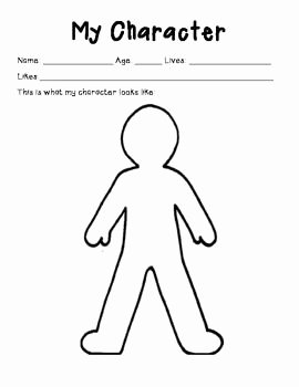 Identifying Character Traits Worksheet Luxury Parts Of A Story Character and Setting Create Your Own