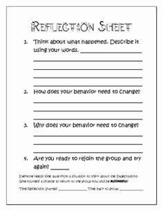 In School Suspension Worksheet Best Of In School Suspension Student Restorative Reflection