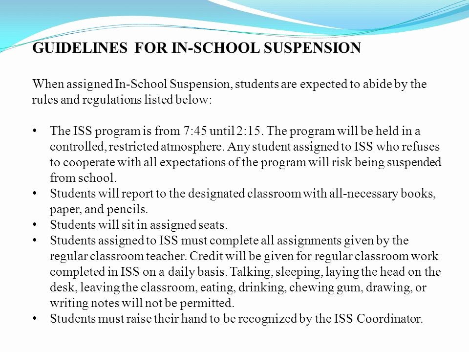In School Suspension Worksheet Lovely In School Suspension Worksheets