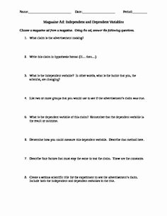 Independent and Dependent Variables Worksheet Luxury Weathering and Erosion Worksheets
