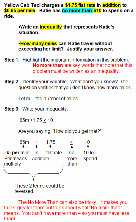 Inequalities Worksheet with Answers Inspirational solving Word Problems In Algebra Inequalities