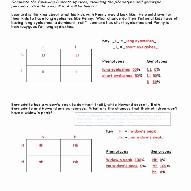 Inspired Educators Inc Worksheet Answers Awesome Punnett Square Worksheet Answers the Best Worksheets Image
