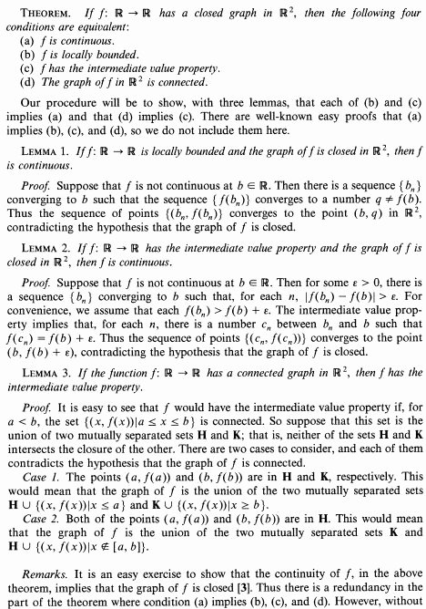 Intermediate Value theorem Worksheet Lovely Real Analysis Characterizing Continuous Functions Based