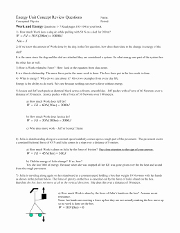 Introduction to Energy Worksheet Answers Unique Conservation Of Energy Worksheet 1