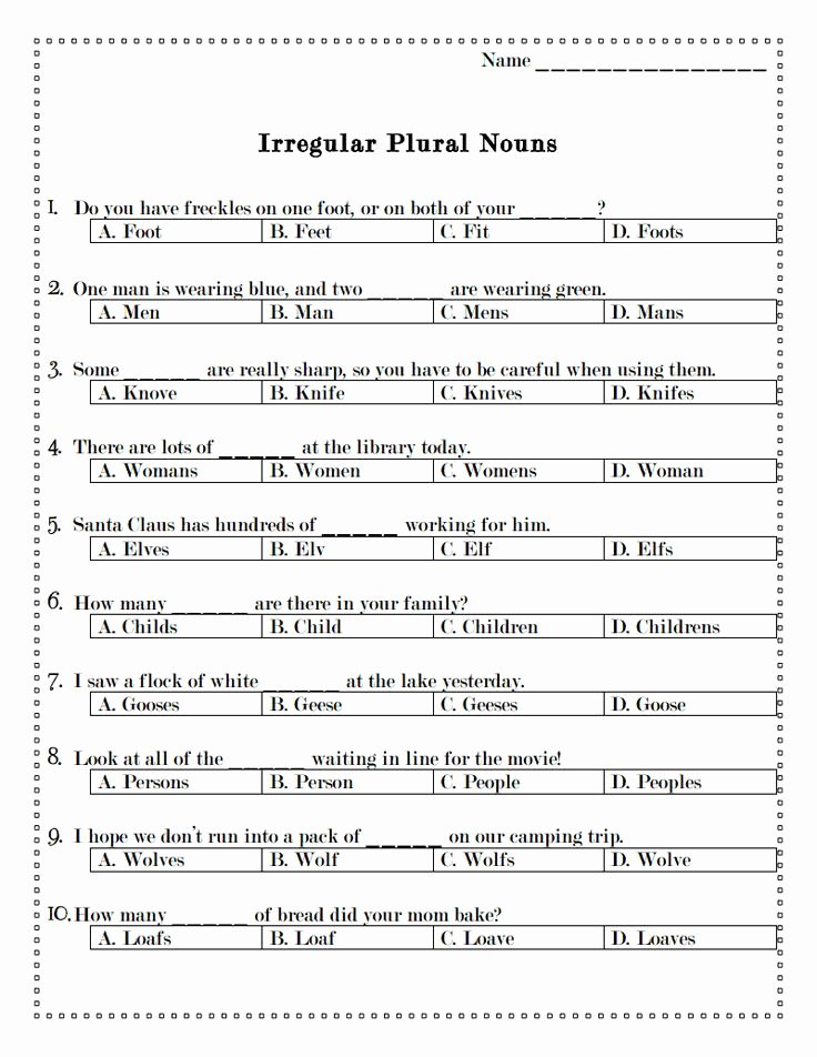 Irregular Plural Nouns Worksheet Awesome Best 25 Irregular Plural Nouns Worksheet Ideas On