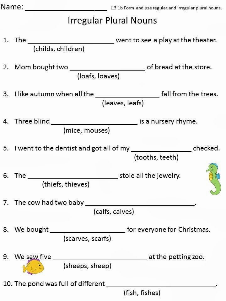 Irregular Plural Nouns Worksheet Lovely Best 25 Irregular Plural Nouns Worksheet Ideas On