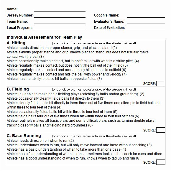 Job Skills assessment Worksheet Awesome Free 7 Sample Skills assessment Templates In Pdf