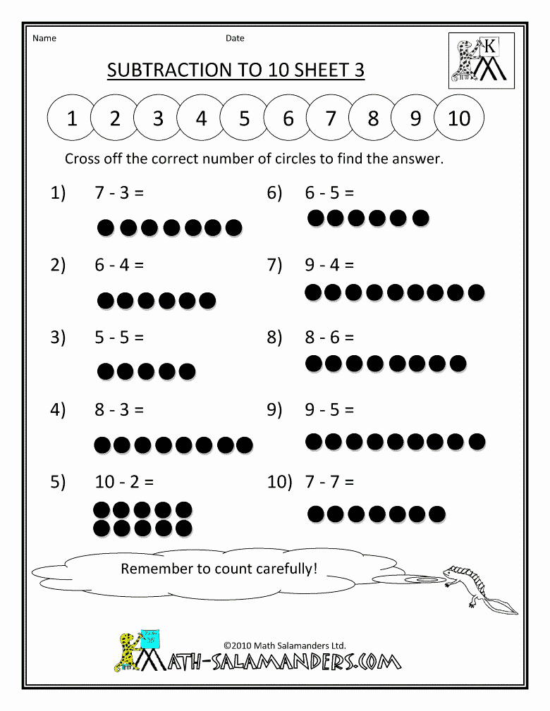 Kindergarten Math Worksheet Pdf Beautiful Printable Subtraction Sheets Preschool Worksheets for