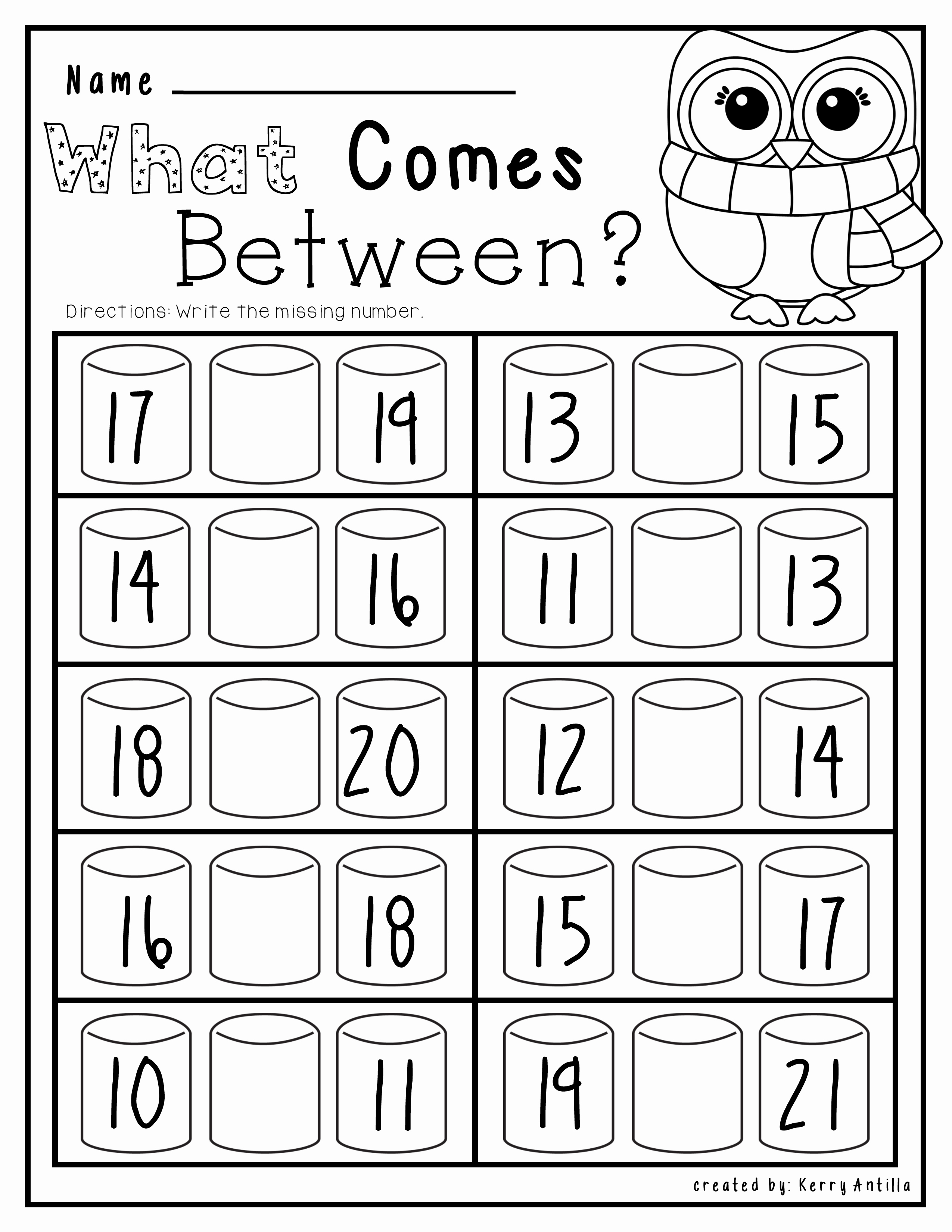 Kindergarten Math Worksheet Pdf Elegant Kindergarten Numbers Between Worksheet