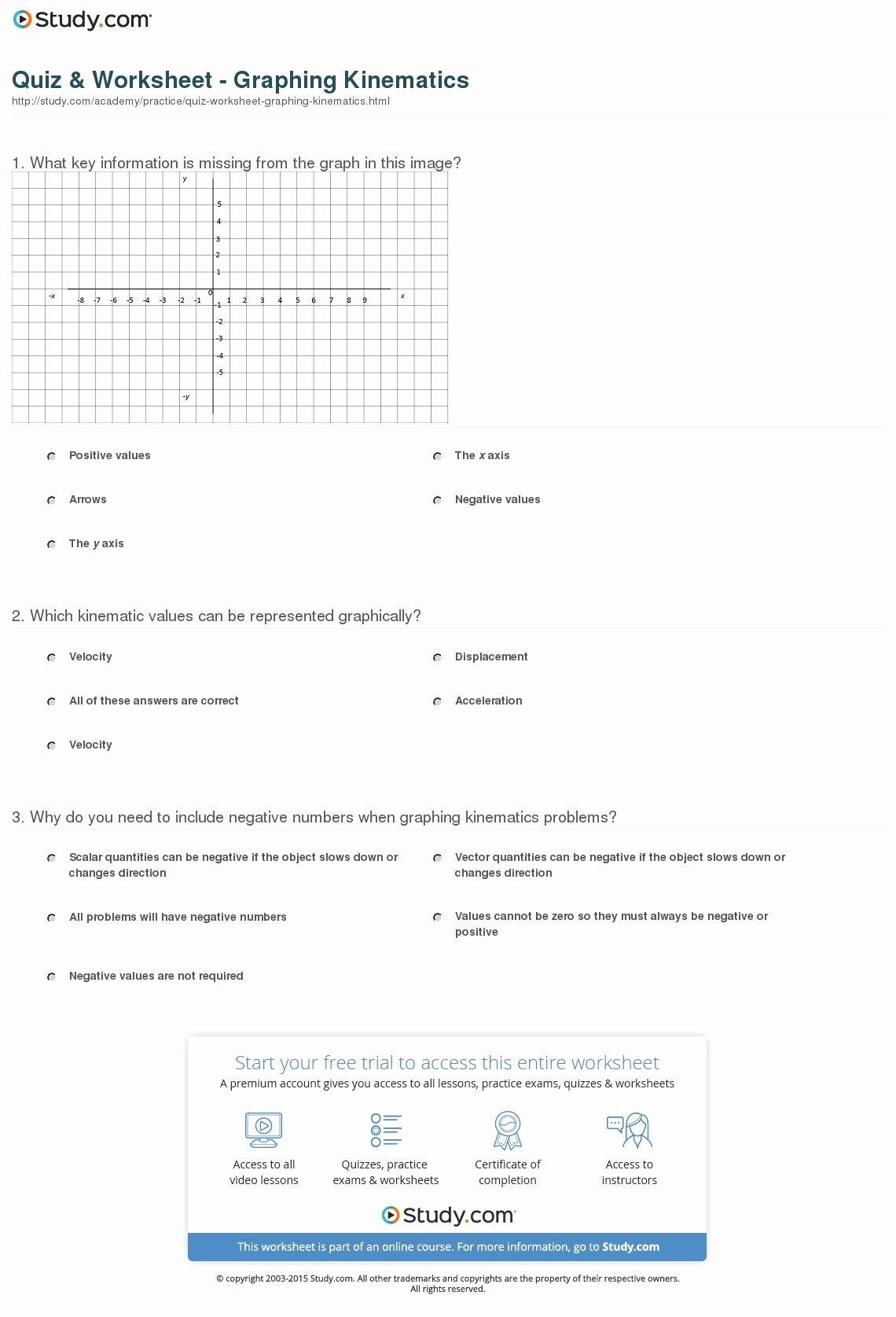 Kinematics Practice Problems Worksheet Best Of Types Of Graphs Worksheet Pdf Types Of Graphs Worksheet