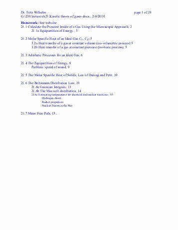Kinetic Molecular theory Worksheet Luxury Kinetic Molecular theory Worksheet