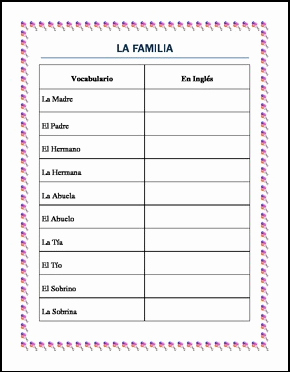 La Familia Worksheet In Spanish Beautiful the Best Of Teacher Entrepreneurs Free Misc Lesson “la