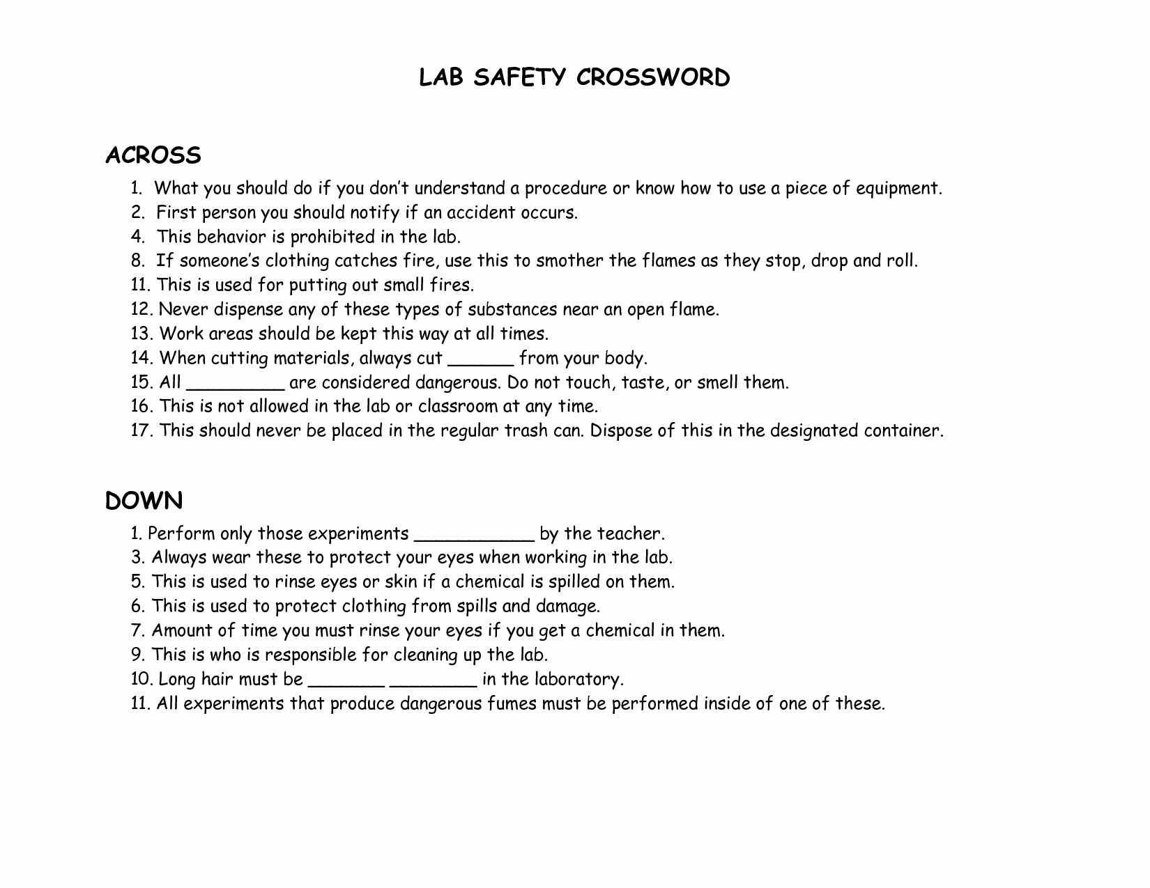 Lab Safety Worksheet Answers Best Of 10 Best Of Safety Symbols Worksheet Road Safety