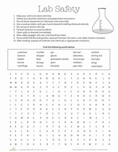 Lab Safety Worksheet Answers Elegant 14 Best Of Scientific Method Word Search Worksheet