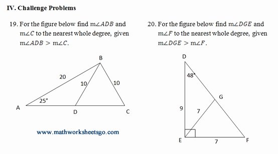 Law Of Sines Worksheet Best Of Ambiguous Case Of Law Of Sines Worksheet Pdf with Answer