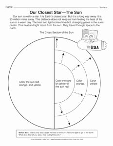 Layers Of the Sun Worksheet Awesome 9 Best Of Sun S Energy Worksheets solar and Lunar