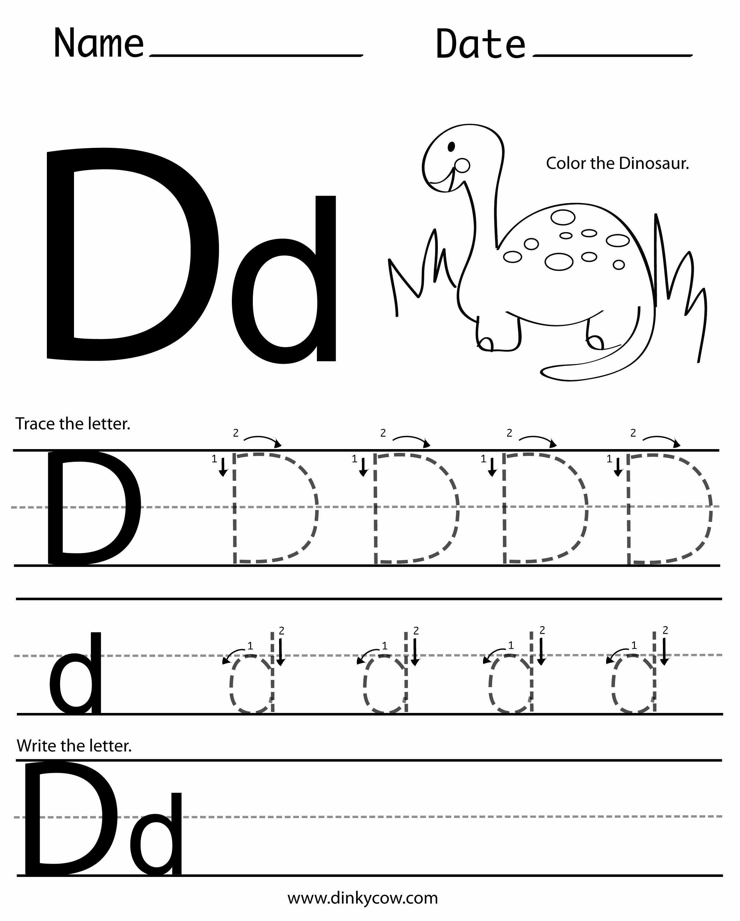 Letter D Worksheet for Preschool Awesome Pin by Loading Name On What I Love
