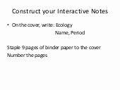 Levels Of Biological organization Worksheet Elegant Notes Biotic Abiotic Factors