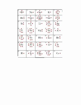 Lewis Dot Diagrams Worksheet Answers Elegant Lewis Dot Structure Mini Lesson and Worksheet by Candace