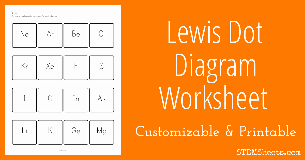 Lewis Dot Structure Worksheet Answers Lovely Lewis Dot Diagram Worksheet