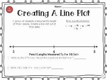Line Plots with Fractions Worksheet Inspirational Line Plot Worksheets with Fractions by the Math Spot