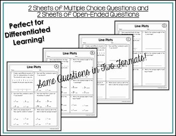 Line Plots with Fractions Worksheet New Line Plots with Fractions Worksheets by Shelly Rees