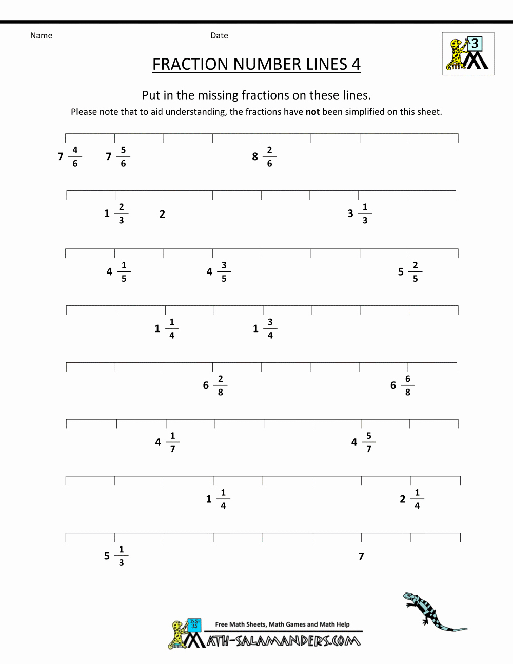 Line Plots with Fractions Worksheet Unique Line Plot with Fractions Worksheets Worksheet Mogenk