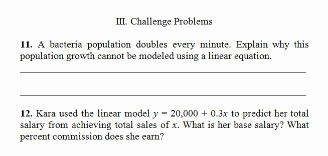 Linear Equation Word Problems Worksheet Best Of Writing Equations From Word Problems Worksheet