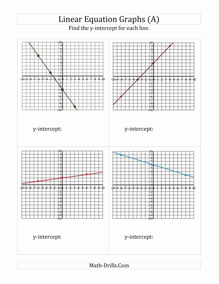 Linear Equation Worksheet Pdf Lovely Graph Linear Equations Worksheet Pdf Bittorrentsys