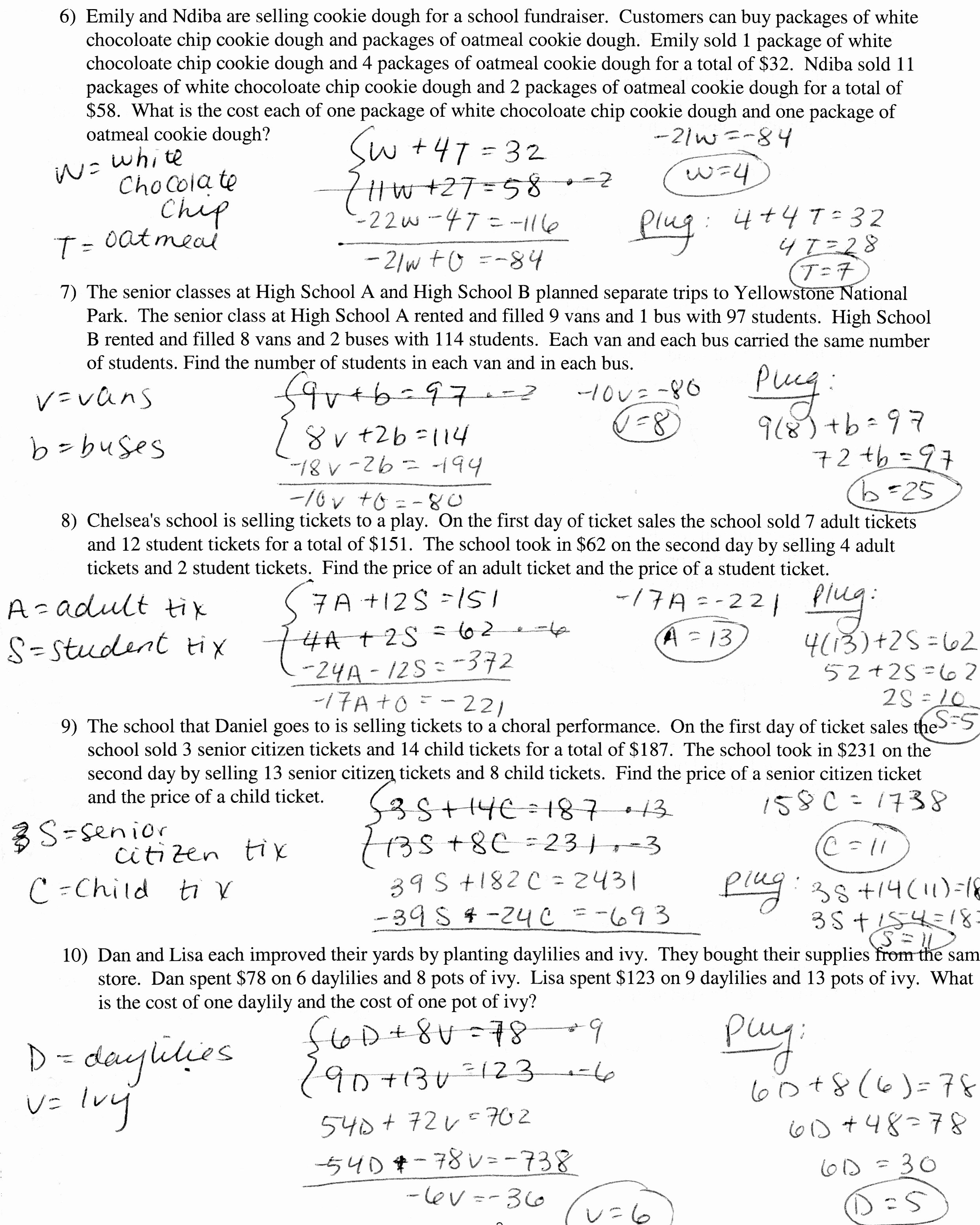 Linear Equations Word Problems Worksheet Awesome Get the Message Math Worksheet Antihrap