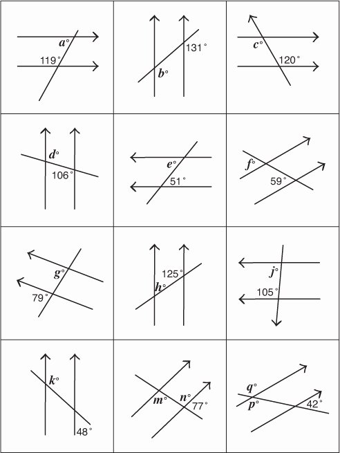 Lines and Angles Worksheet Elegant Stage 4 – Angles