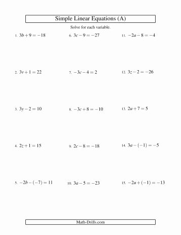 Literal Equations Worksheet Algebra 1 Awesome Literal Equations Worksheet solve for the Indicated