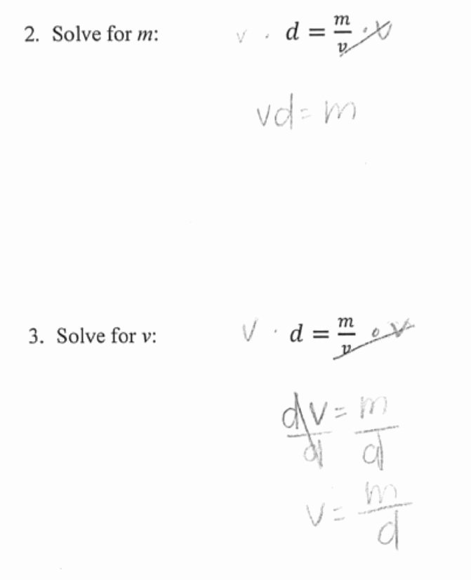 Literal Equations Worksheet Answer Key New Literal Equations Worksheet