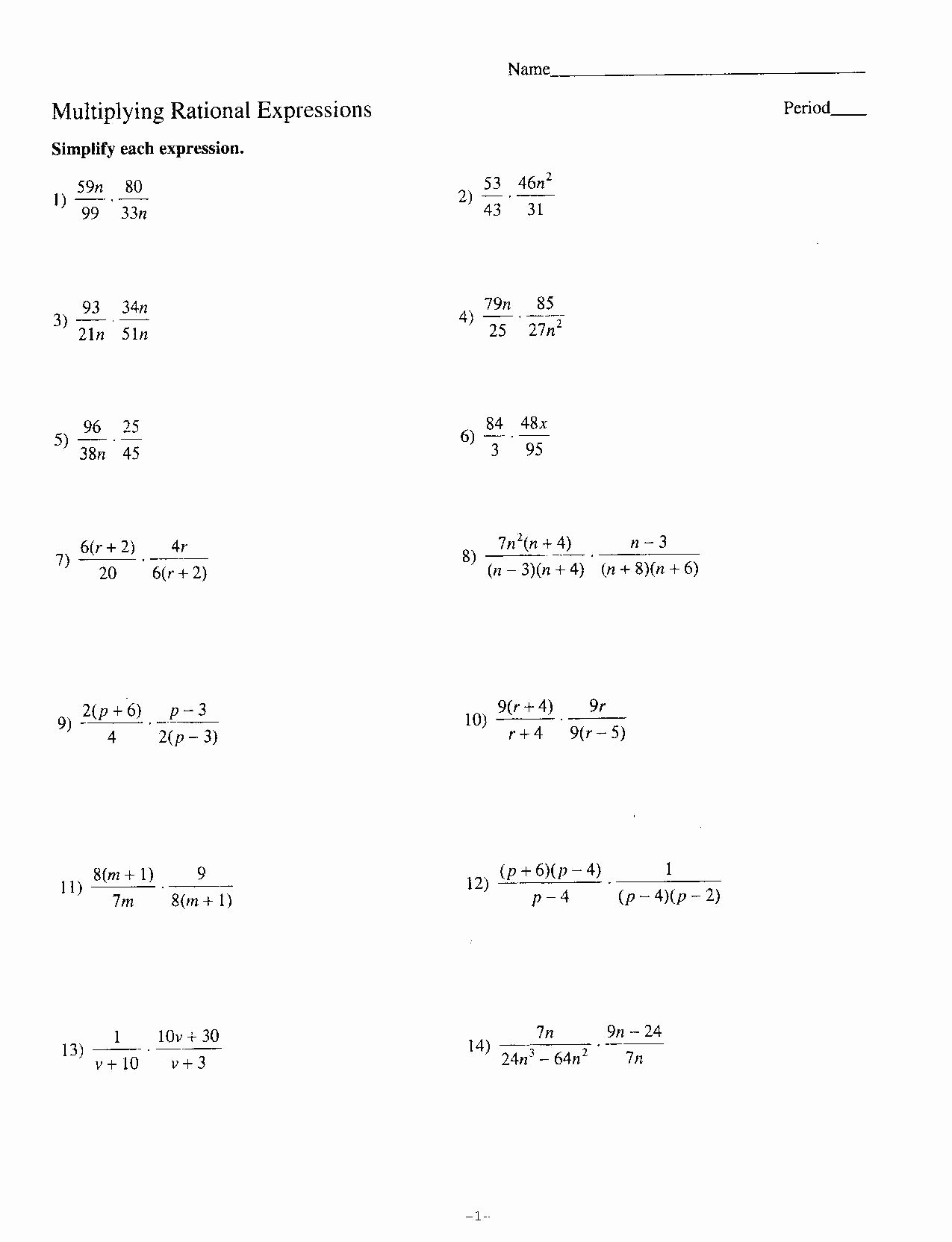 Literal Equations Worksheet Answers Best Of solving Literal Equations Worksheet Students are Given