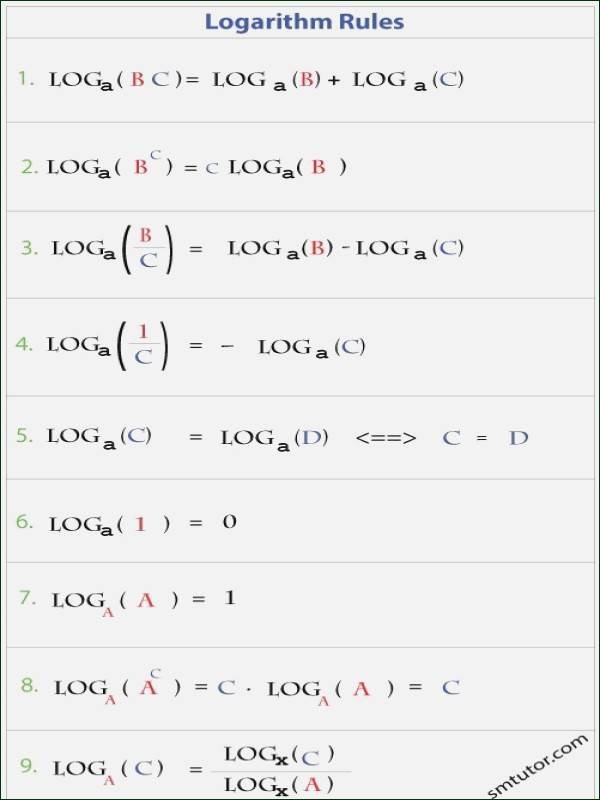 Logarithm Worksheet with Answers Fresh Logarithm Worksheet with Answers