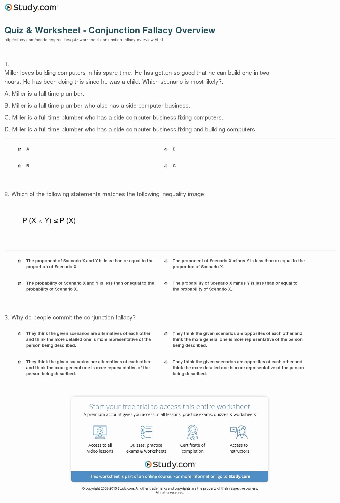 Logical Fallacies Worksheet with Answers Fresh 54 Logical Fallacies Worksheet Logical Fallacies