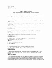 Logical Fallacies Worksheet with Answers Lovely Logical Fallacies Worksheet Logical Fallacies Worksheet