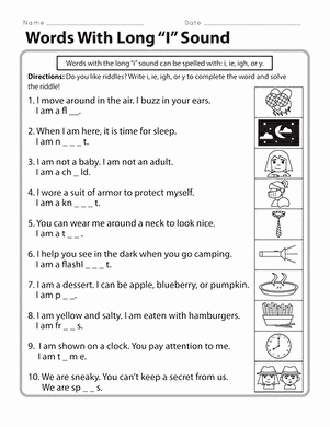 Long A sound Words Worksheet Luxury Long &quot;a&quot; sound Worksheet